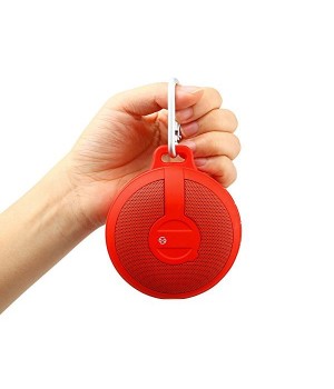GO Sound BV210 Su Geçirmez Bluetooth Hoparlör Kırmızı