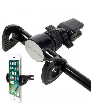 Vorson VH-002 Havalandırma Tipi Klipsli Araç Telefon Tutucu - Siyah