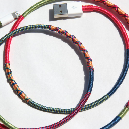 Vorson El Yapımı Violet Orijinal Apple Lightning 1mt Şarj & Sync Kablosu Vorson El Yapımı Violet Orijinal Apple Lightning 1mt Şarj & Sync Kablosu