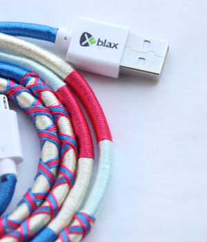 Vorson Handmade De Paris Micro 1mt Charge & USB Cable 