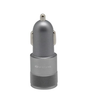 Vorson 3.1 Araç Şarjı Dual Usb Round 2a Micro Kablolu Set