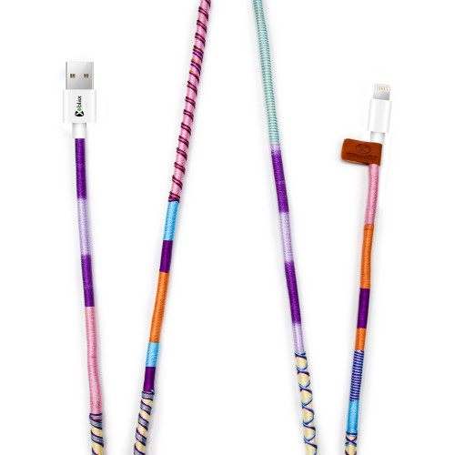 Vorson El Yapımı Hyacin Lightning 1mt Şarj & USB Kablosu