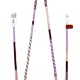 Vorson El Yapımı Purple Mix Lightning 1mt Şarj & USB Kablosu