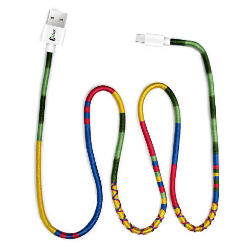 Vorson El Yapımı Tulip Micro 1mt Şarj & USB Kablosu