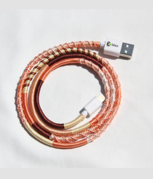 Vorson El Yapımı Champagne Lightning 1mt Şarj & USB Kablosu
