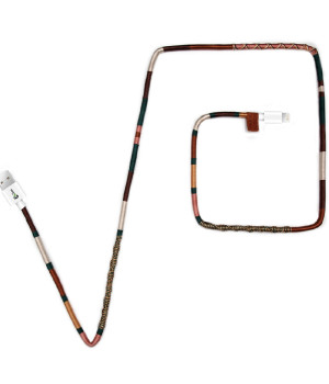 Vorson El Yapımı Forest Lightning 1mt Şarj & USB Kablosu