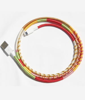 Vorson El Yapımı Spring Orijinal Apple Lightning 1mt Şarj & Sync Kablosu