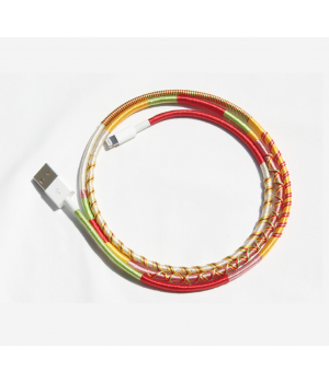 Vorson El Yapımı Spring Orijinal Apple Lightning 1mt Şarj & Sync Kablosu