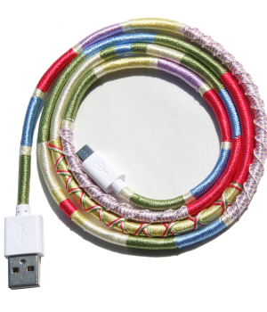 Vorson El Yapımı Sweety Micro 1mt Şarj & USB Kablosu