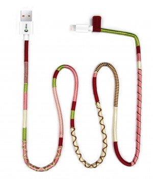 Vorson El Yapımı Candy Lightning 1mt Şarj & USB Kablosu