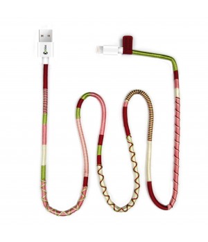 Vorson El Yapımı Candy Lightning 1mt Şarj & USB Kablosu