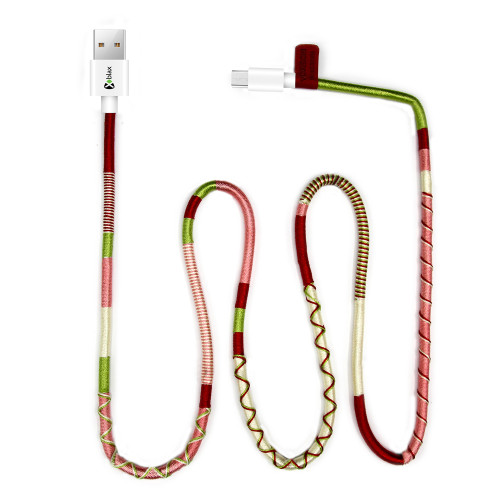 Vorson El Yapımı Candy Micro 1mt Şarj & USB Kablosu