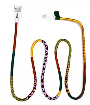 Vorson El Yapımı Cautleya Lightning 1mt Şarj & USB Kablosu