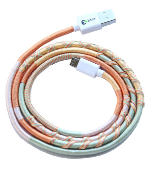 Vorson El Yapımı Velvet Micro 1mt Şarj & USB Kablosu